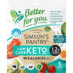 Simsons Pantry Low Carb Keto Wraps Pack