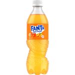 Fanta Orange Zero Sugar Soft Drink Bottle 600ml