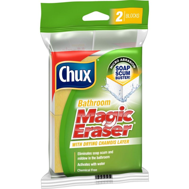 Chux Magic Eraser Bathroom 2 Blocks