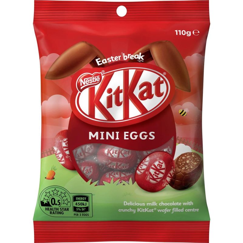Kit Kat Minis Chocolate Easter Eggs Bag 110g