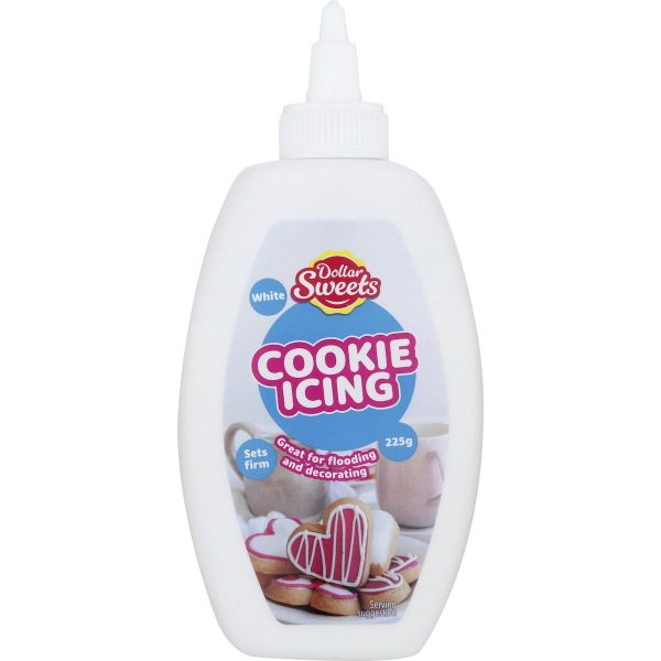 Dollar Sweets Cookie Icing White 225g