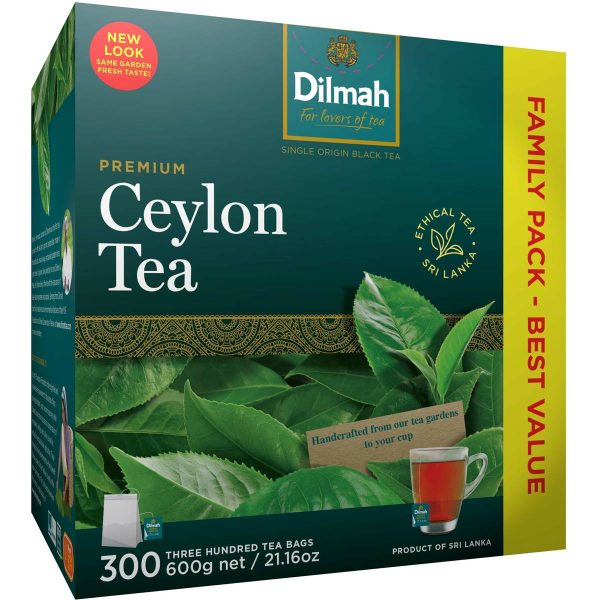 Dilmah Premium Ceylon Tea Bags 300 Pack