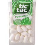 Tic Tac Peppermint Flavoured Mints 24g Pack X 6 Packs