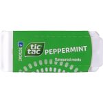 Tic Tac Peppermint Flavoured Mints 24g Pack X 6 Packs