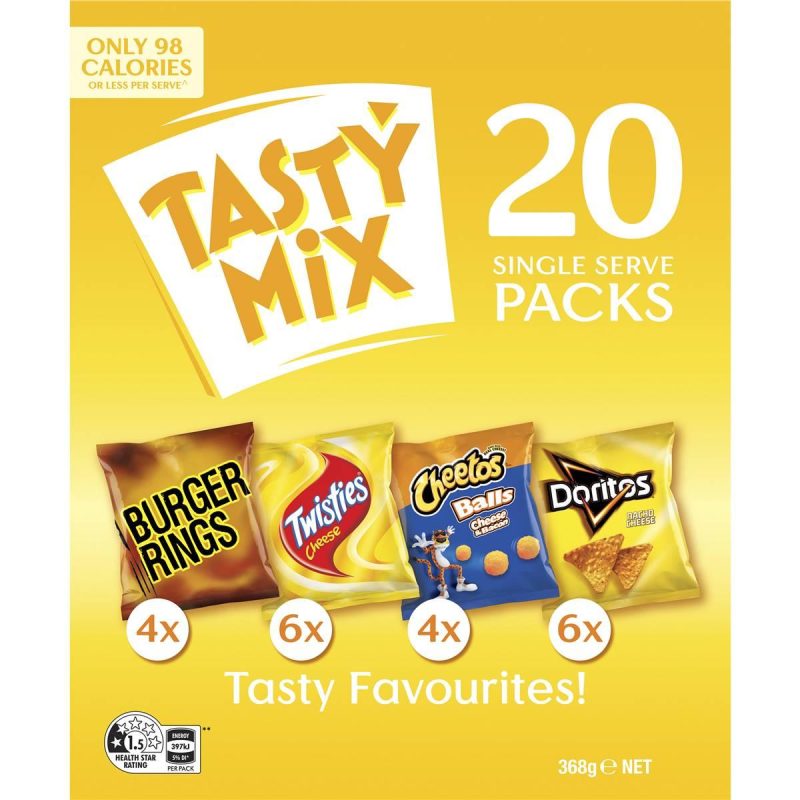 Smiths Potato Chips Tasty Mix Multipack Variety 20 Pack