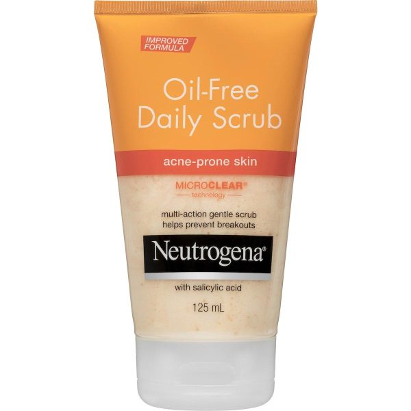 Neutrogena Oil Free Daily Face Wash Scrub 125ml