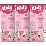 Australias Own Kids Strawberry Flavoured Milk Carton 200ml X 6 Cartons