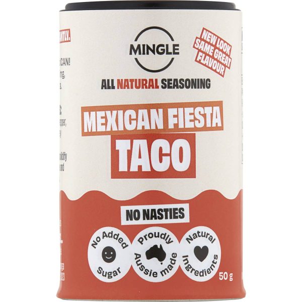 Mingle Mexican Fiesta Taco All Natural Seasoning 50g