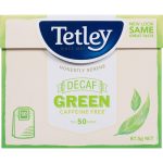 Tetley Decaffeinated Green Tea Bags 50 Pack