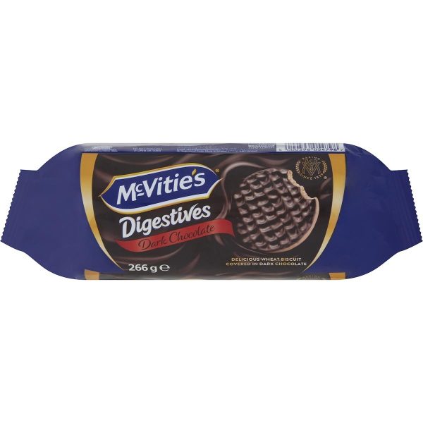 McVities Digestives Dark Chocolate Biscuits 266g