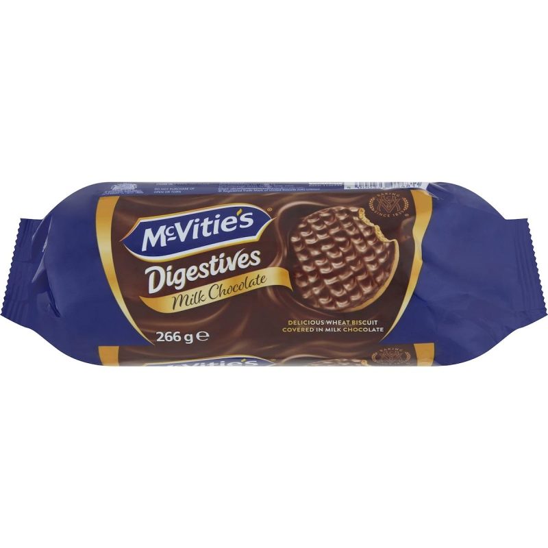 McVities Digestives Milk Chocolate Biscuits 266g