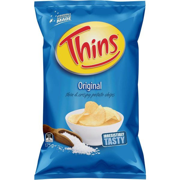 Thins Original Potato Chips Pack 175g