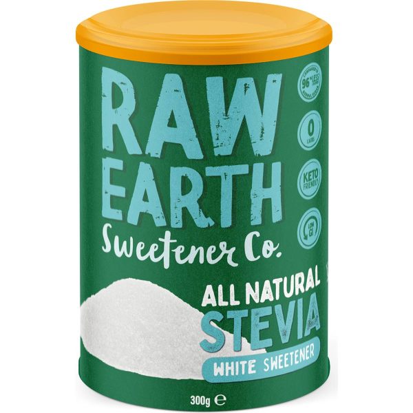 Raw Earth White Sweetener Natural Stevia Sugar Alternative 200g