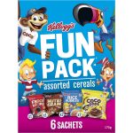 Kellogs Kids Fun Variety Breakfast Cereals 6 Pack