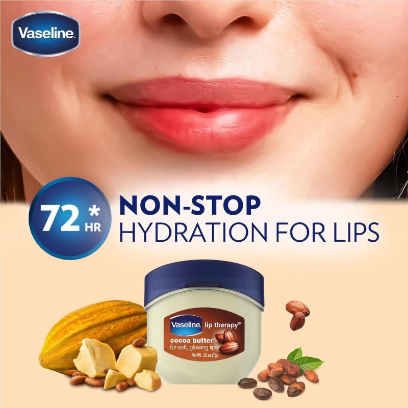 Vaseline Lip Therapy Cocoa Butter Lib Balm Tub 7g