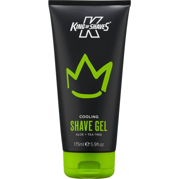 King Of Shaves Cooling Shave Gel with Aloe Vera and Tea Tree 175ml