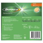 Berocca Energy Vitamin Orange Effervescent Tablets 60 Pack