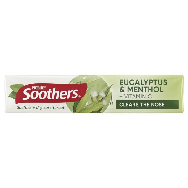 Soothers Eucalyptus and Menthol Throat Lozenges 10 Pieces X 36 Pack