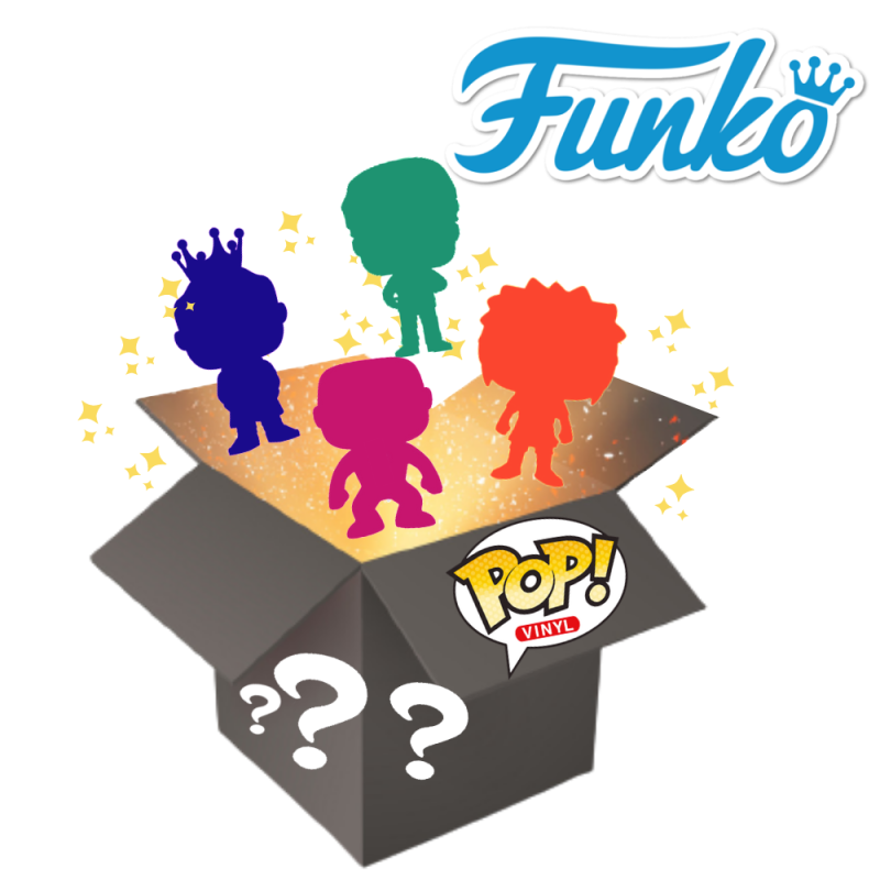 Funko Pop! Vinyl Figures Mystery Surprise Gift Box 4 Pack