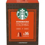 Starbucks Nespresso Single Origin Colombia Coffee Pods Capsules 36 Pack