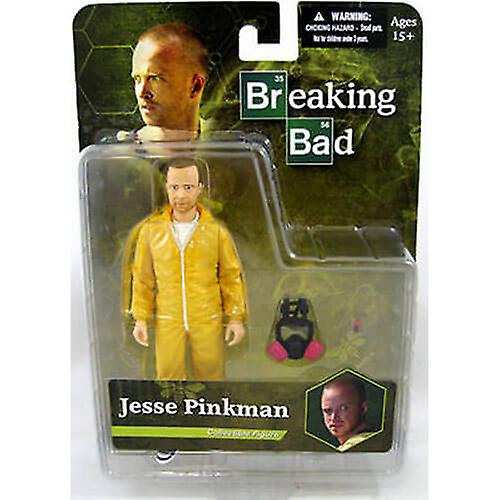 Breaking Bad Jesse Pinkman Yellow Hazmat Suit 6" Action Figure