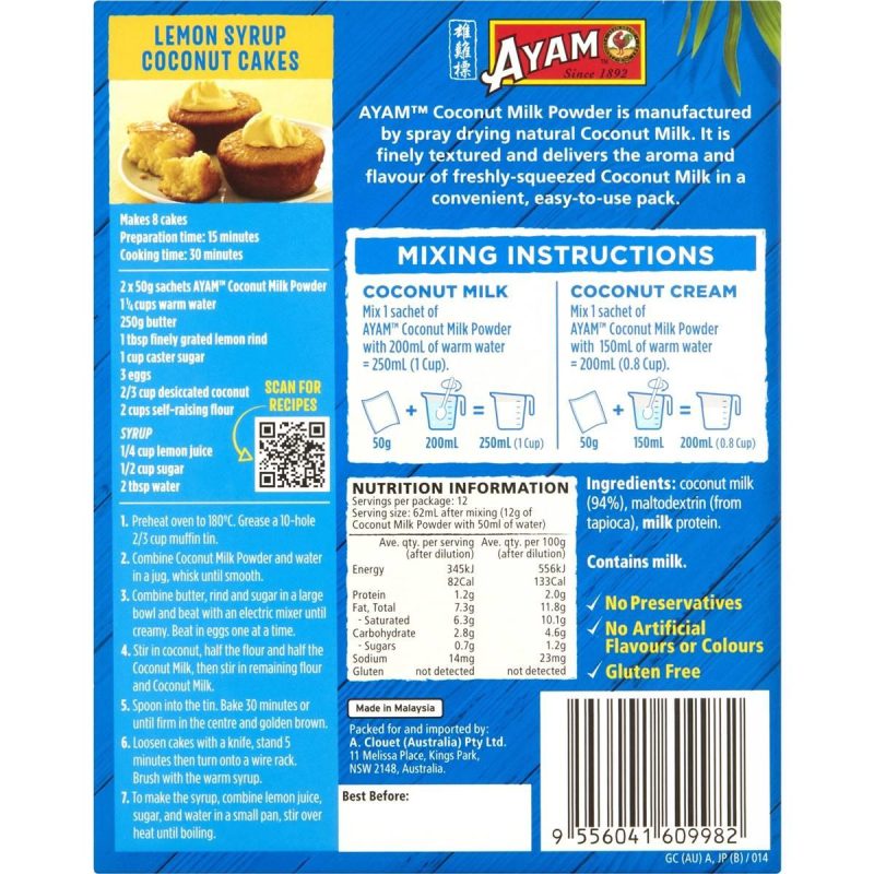 Ayam Coconut Milk Powder 150g
