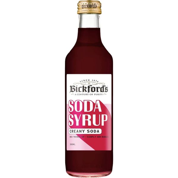 Bickfords Creamy Creaming Soda Syrup Drink Mix 300ml