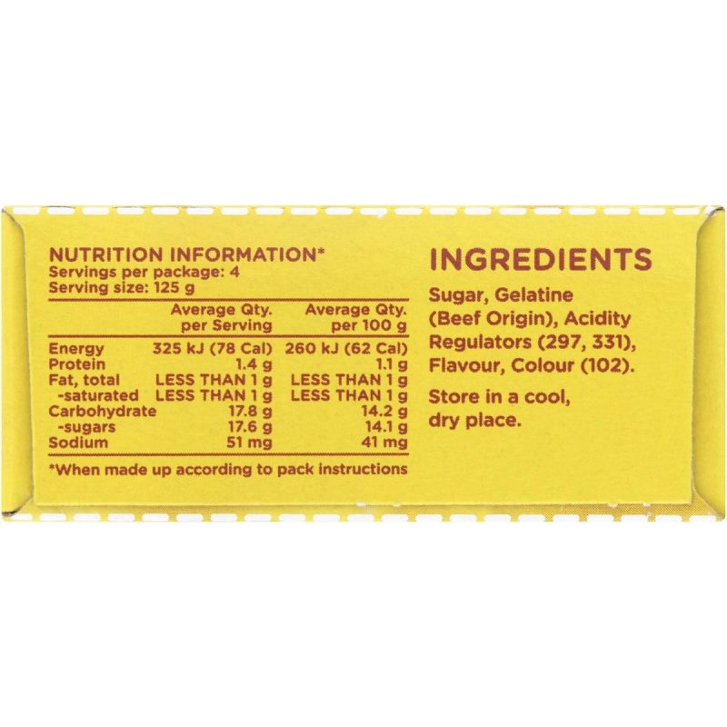 Aeroplane Lemon Jelly Powder 85g