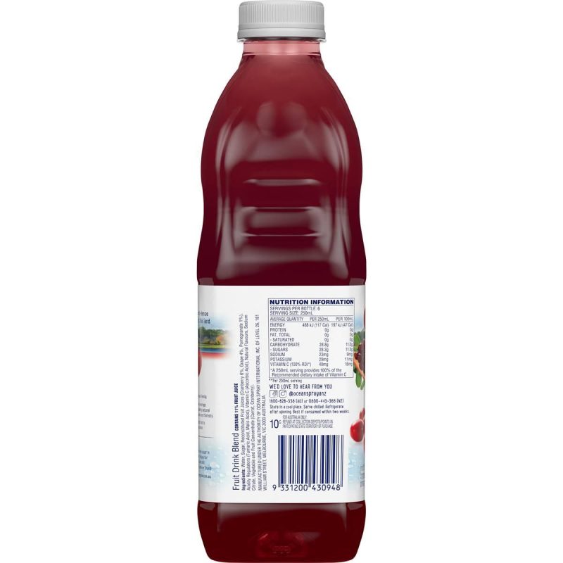 Ocean Spray Cranberry Pomegranate Juice Drink 1.5L