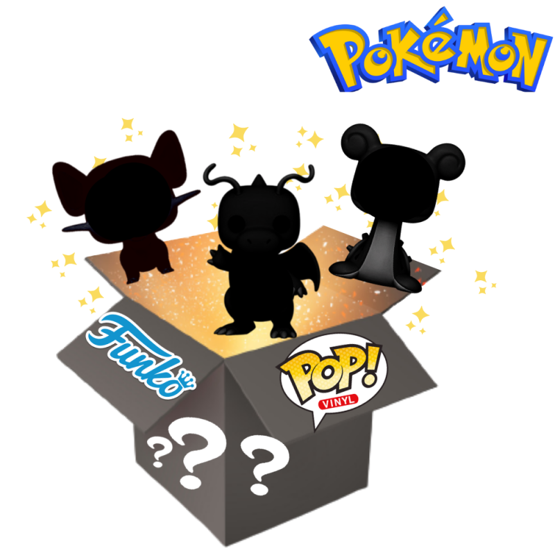 Pokemon Funko Pop! Vinyl Figures Mystery Surprise Gift Box 3 Pack