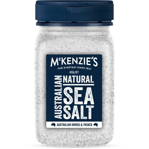 Mckenzies Australian Natural Sea Salt Tub 400g