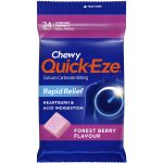 Quick Eze Rapid Relief Forest Berry Chewy Antacid Tablets 8 Pieces X 3 Pack