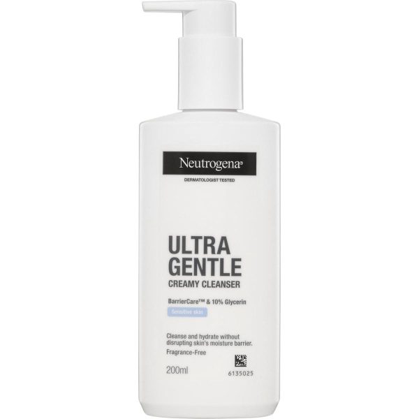 Neutrogena Ultra Gentle Creamy Face Cleanser 200ml