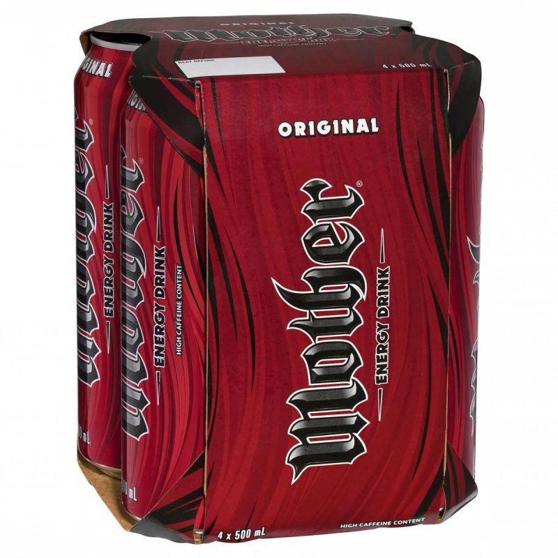 Mother Original Energy Drink Can 500ml X 4 Pack