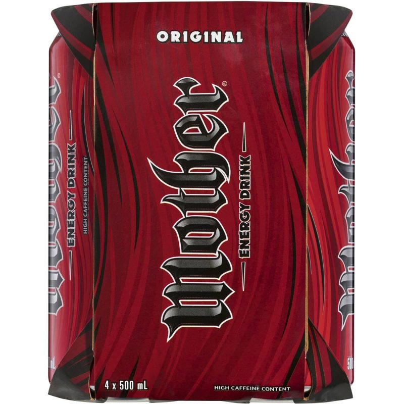 Mother Original Energy Drink Can 500ml X 4 Pack