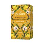 Pukka Lemon Ginger and Manuka Honey Tea Bags 20 Pack