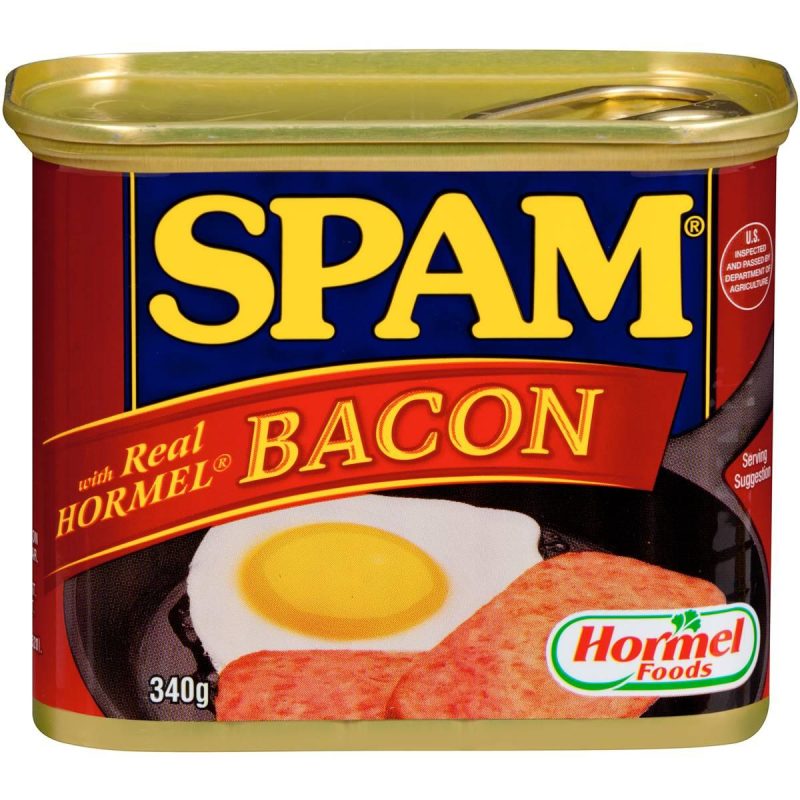 Spam Ham With Bacon 340g