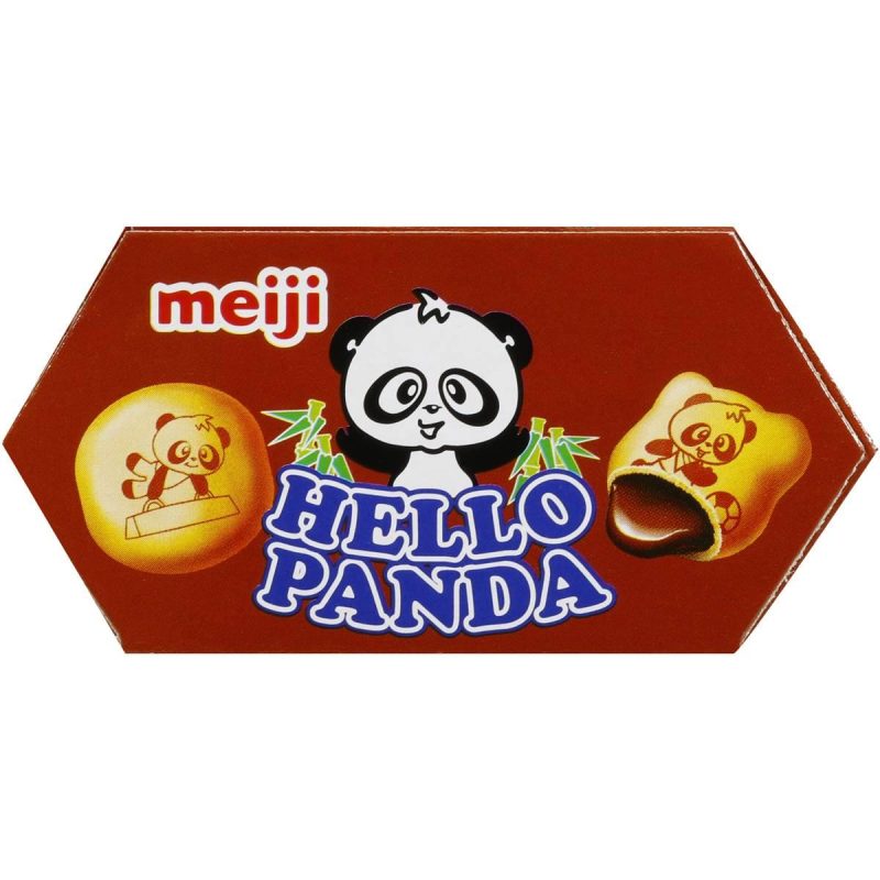 Meiji Hello Panda Chocolate Biscuits Box 50g