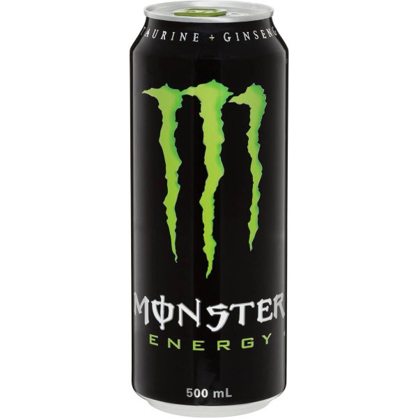 Monster Green Energy Drink Can 500ml