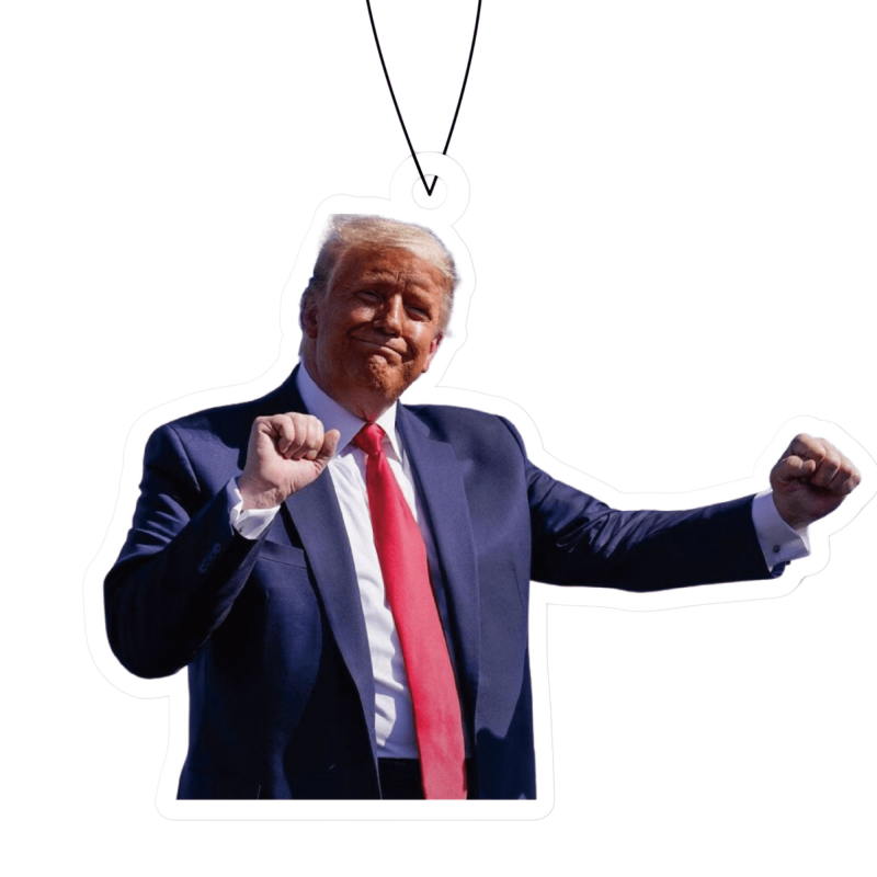 Donald Trump Black Ice Car Air Freshener