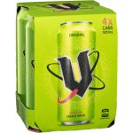 V Original Guarana Energy Drink Can 500ml X 4 Pack