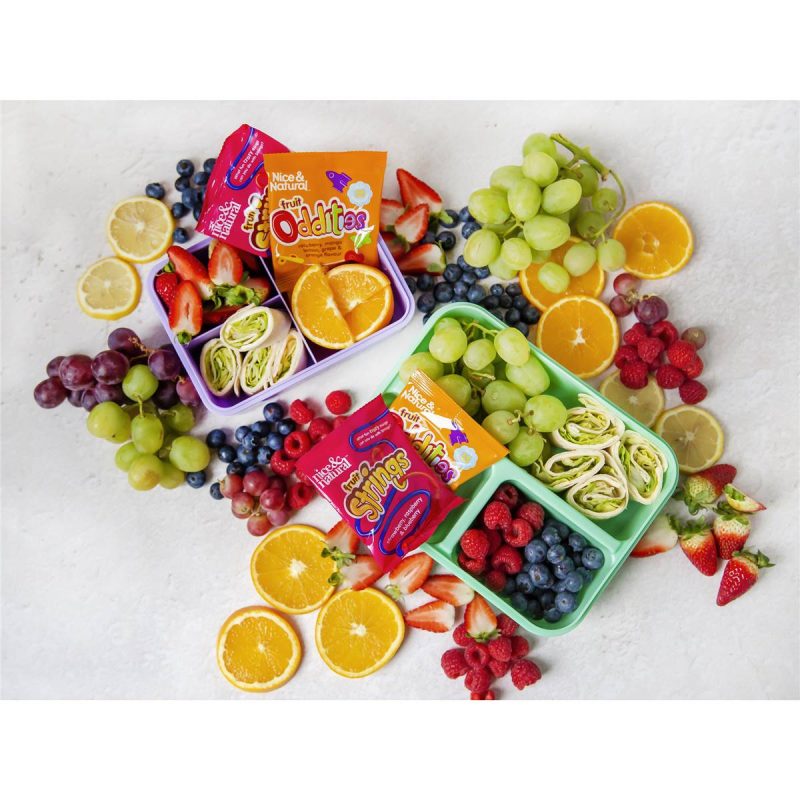 Nice and Natural Fruit Strings Kids Strawberry Fruit Chewy Snacks 8 Pack