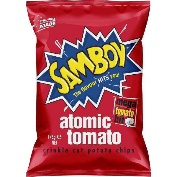 Samboy Atomic Tomato Chips Pack 175g