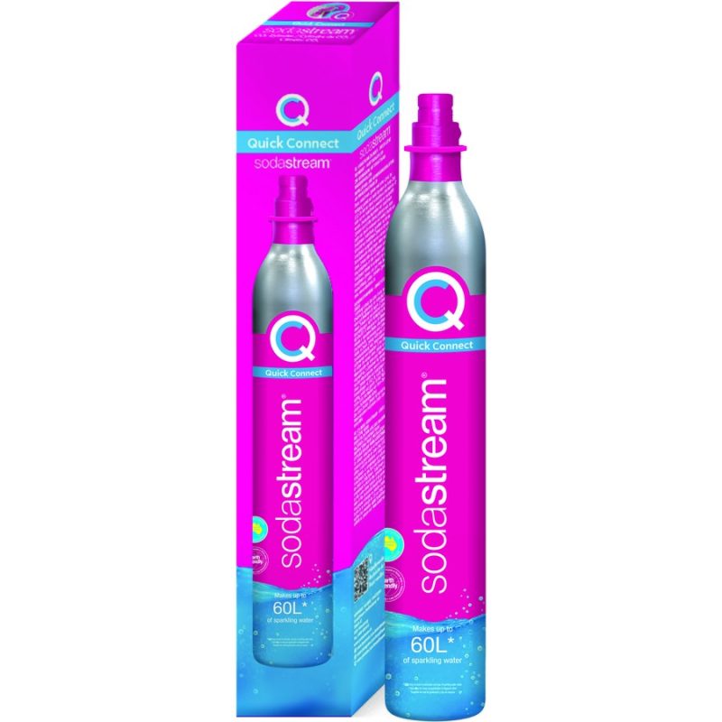 SodaStream 60L Litre Quick Connect Gas Cylinder CO2 Bottle