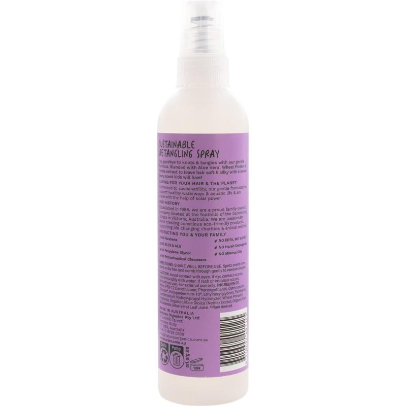 OC Naturals Kids Detangling Hair Spray Berry Bliss 250ml
