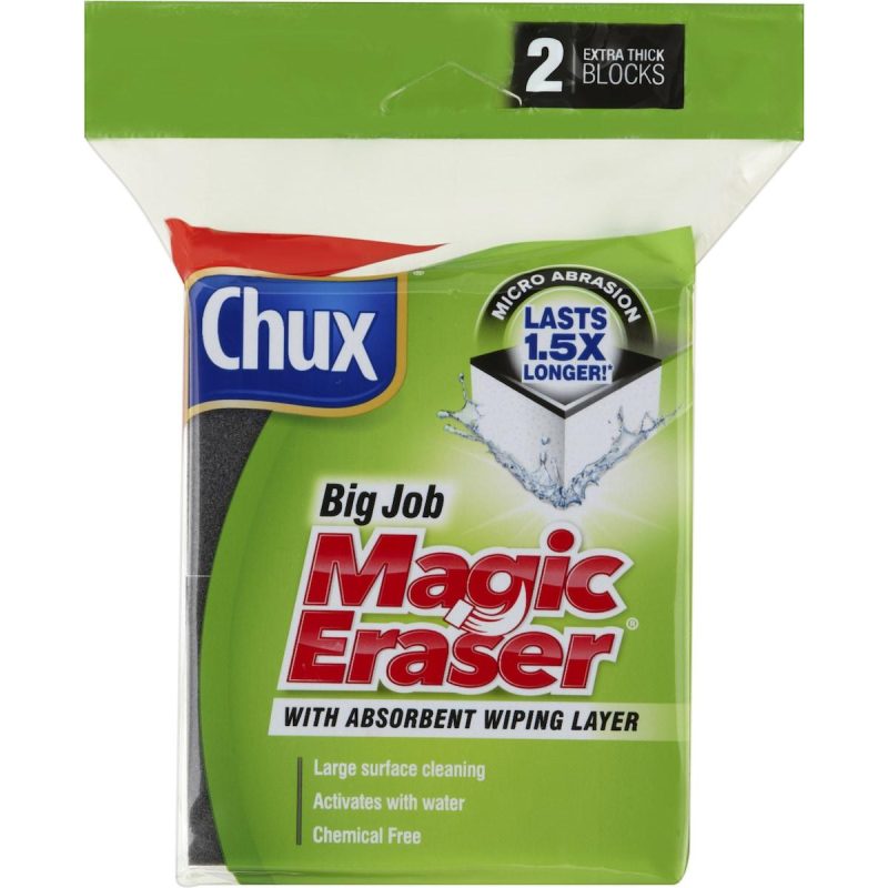Chux Magic Eraser Big Job Extra Thick 2 Blocks