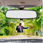 Donald Trump Black Ice Car Air Freshener