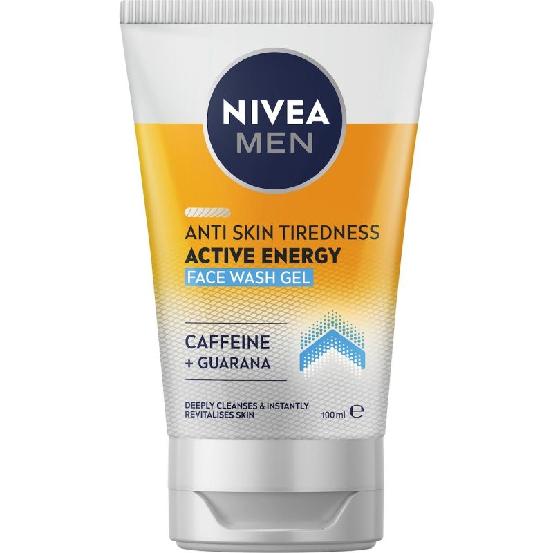 Nivea Men Active Energy Face Wash Gel With Vitamin Caffeine 150ml