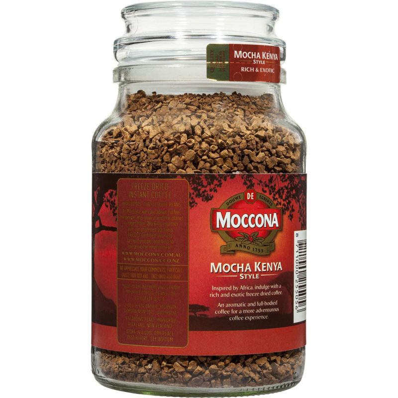 Moccona French Style Smooth Freeze Dried Medium Roast Instant Coffee Jar 200g