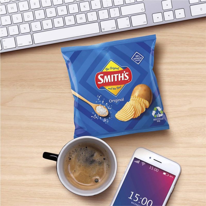 Smiths Crinkle Cut Original Potato Chips Share Pack 19g X 6 Packs